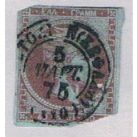 Greece 42 Used Hermes Damaged Corners 1872 CV 67.50 (BP51641)