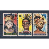 Guinea 369-71 Used Masks 1965 CV 1.40 (MV0400)
