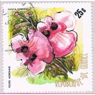 Guinea C128 Used Flowers 1974 CV 1.10 (BP38917)