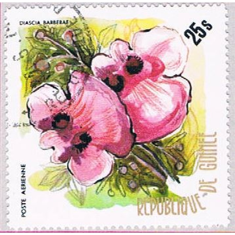 Guinea C128 Used Flowers 1974 CV 1.10 (BP38917)