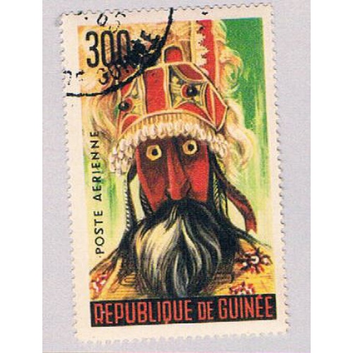 Guinea C68 Used Niamou mask 1 1965 CV 2.75 (BP4257)