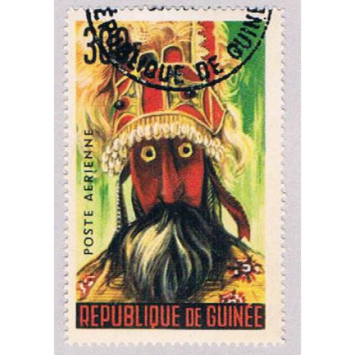 Guinea C68 Used Niamou mask 1965 CV 2.75 (BP4256)