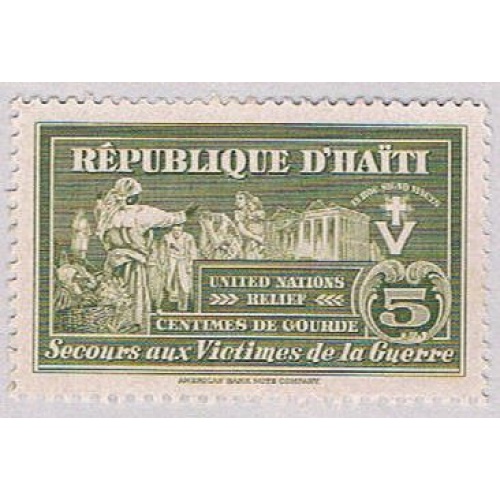 Haiti RA7 MLH War Issues 1945 CV 1.40 (BP5206)