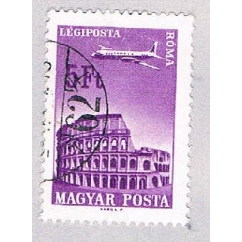 Hungary C272 Used Plane over Rome 1966 (BP43815)