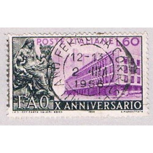 Italy 699 Used FAO Headquarters 1955 CV 1.10 (BP4663)