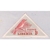 Liberia 341 MLH Bird Pepperbill 1953 CV 1.00 (BP47216)