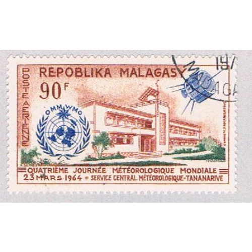 Malagasy C78 Used Meteoroligical Center 1964 (BP43903)