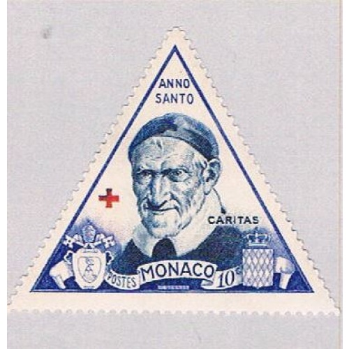 Monaco 262 Unused St Vincent de Paul 1951 (BP50607)