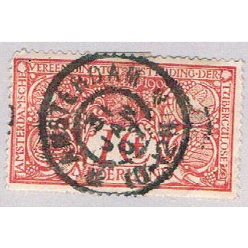 Netherlands B1 Used Four Chiefs 1906 CV 11.00 (BP54520)