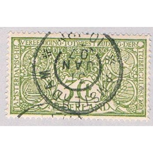 Netherlands B2 Used Four Chiefs 1906 CV 26.00 (BP54525)