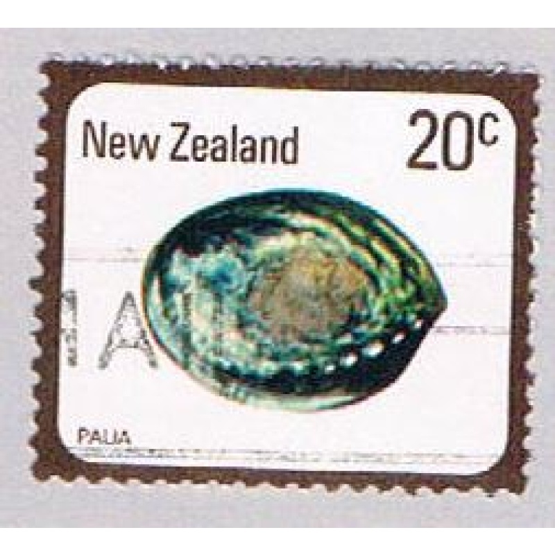 New Zealand 674 Used Paua Shell 1968 (BP52509)