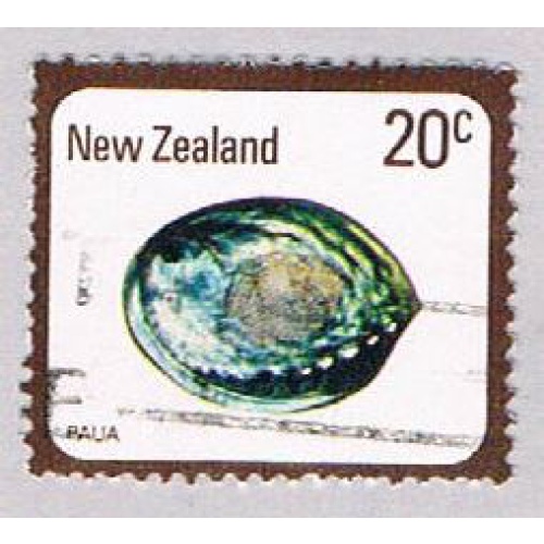 New Zealand 674 Used Paua Shell 1968 (BP52512)