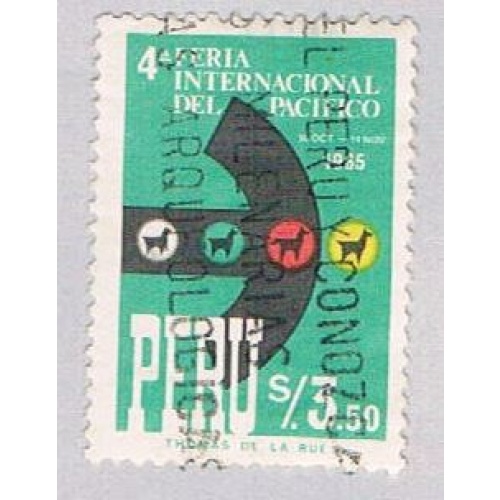 Peru 493 Used Pacifi Fair 1965 (BP51320)