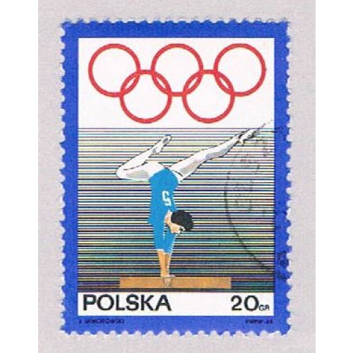 Poland 1647 Used Gymnast 1969 (BP41609)