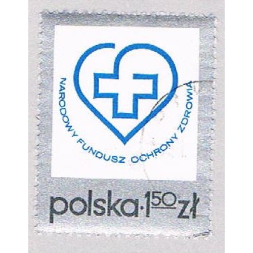 Poland 2108 Used Health fund 1975 (BP41509)
