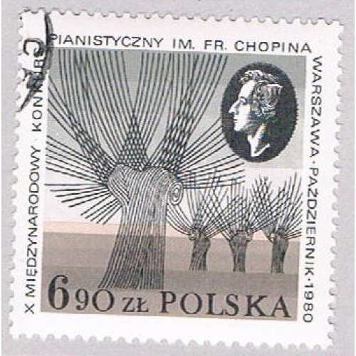 Poland 2418 Used Chopin 1980 (BP50206)