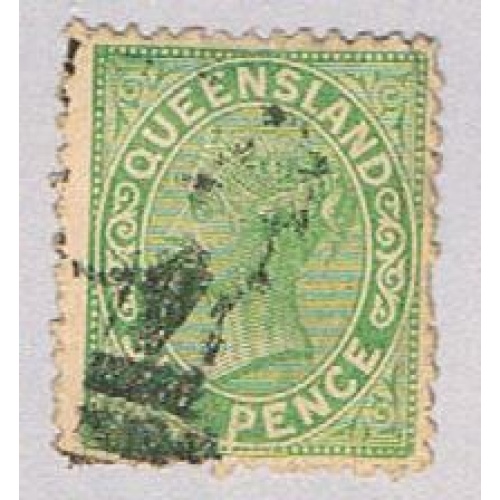Queensland 69 Used Queen Victoria 1882 CV 35.00 (BP51715)