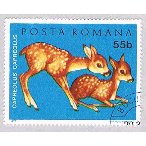 Romania 2317 Used Fawns 1972 (BP41006)