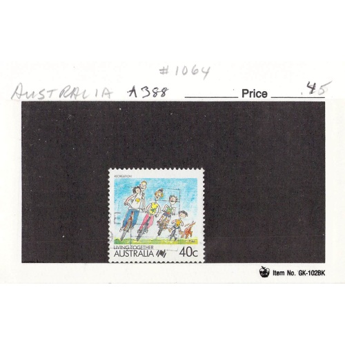 Australia 1064 Used 1  (SC0_012)