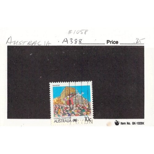 Australia 1058 Used   (SC0_035)