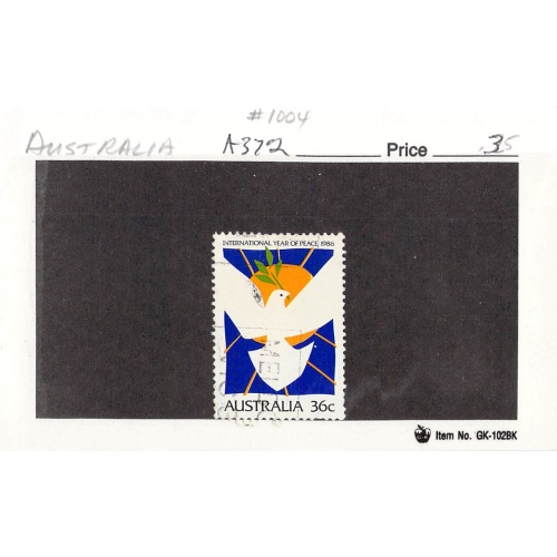 Australia 1004 Used   (SC0_059)