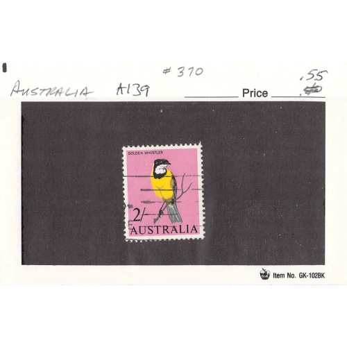 Australia 370 Used  1963 (SC0_082)