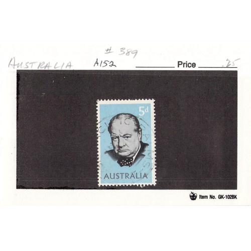 Australia 389 Used  1965 (SC0_088)