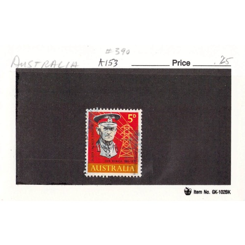 Australia 390 Used  1965 (SC0_089)