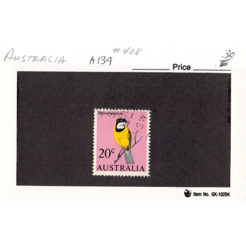 Australia 408 Used 1 1966 (SC0_092)