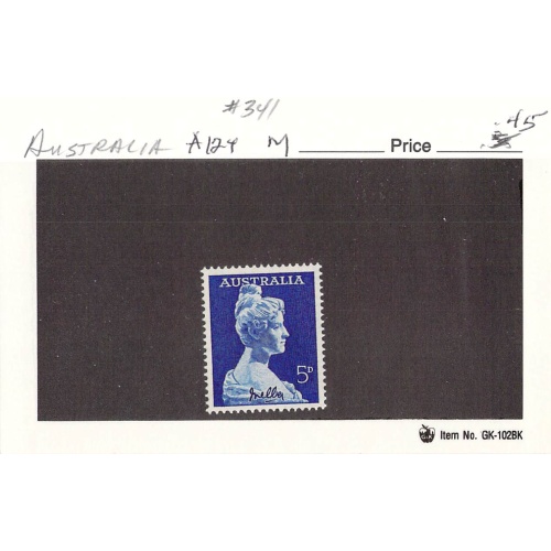 Australia 341 Unused  1961 (SC0_100)