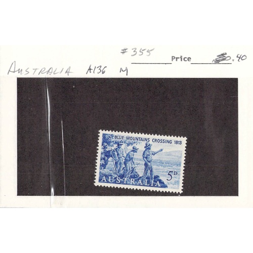 Australia 355 Unused 1 1963 (SC0_108)