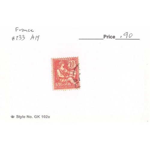 France 133 Used  1902 (SC0_141)
