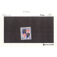 France 694 Used  1953 (SC0_159)