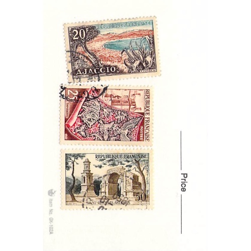 France 3 different of 3 total stamps included  (SC0_170)