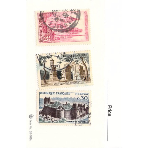 France 3 different of 3 total stamps included  (SC0_171)