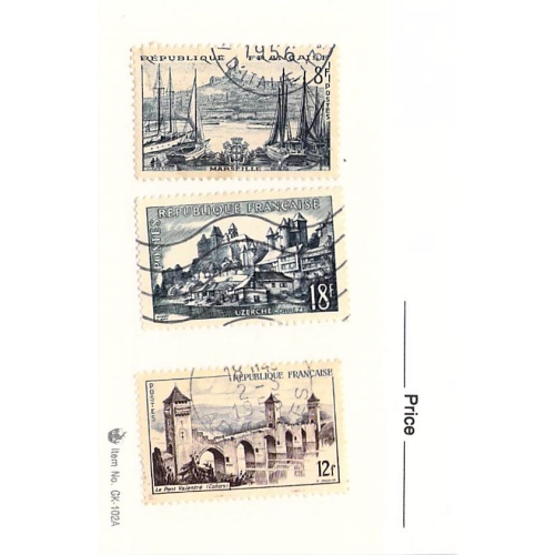 France 3 different of 3 total stamps included  (SC0_176)
