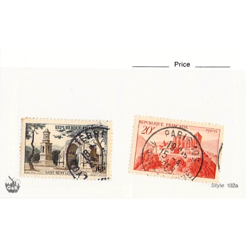 France 2 different of 2 total stamps included  (SC0_200)