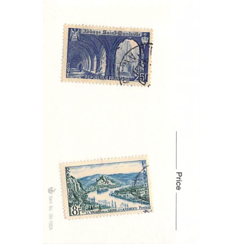 France 2 different of 2 total stamps included  (SC0_201)