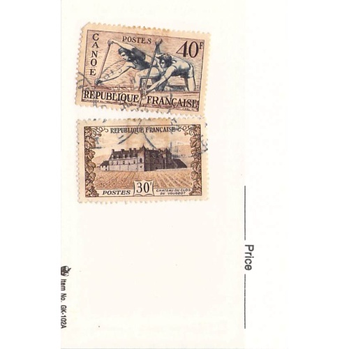 France 2 different of 2 total stamps included  (SC0_202)