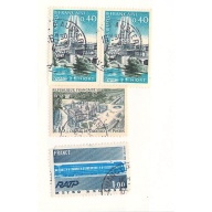 France 3 different of 4 total stamps included  (SC0_203)