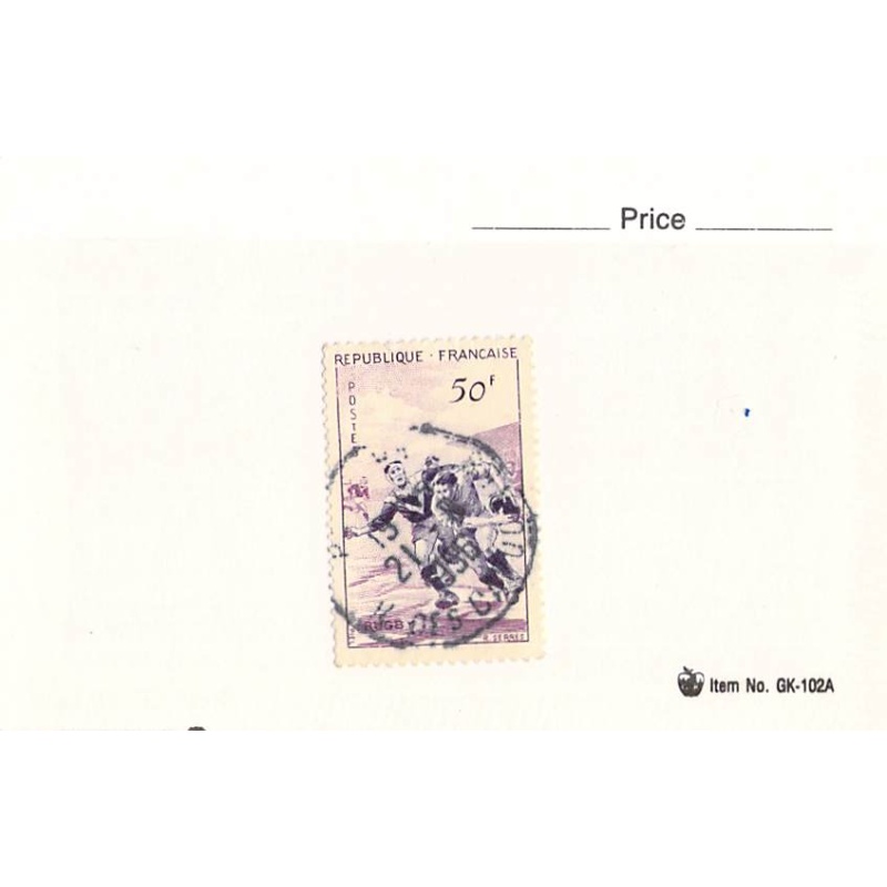 France 1 different of 1 total stamps included  (SC0_216)