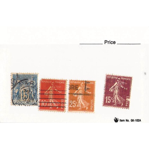 France 4 different of 4 total stamps included  (SC0_238)