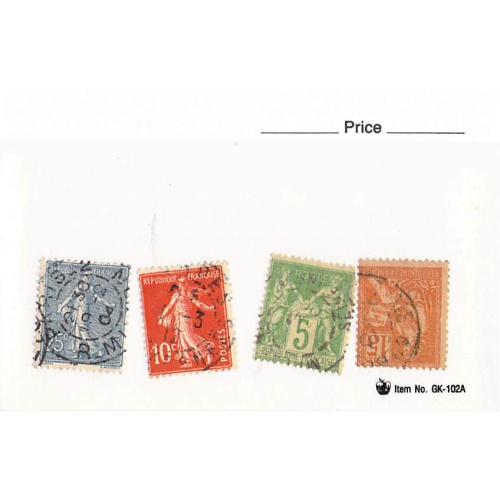 France 4 different of 4 total stamps included  (SC0_239)
