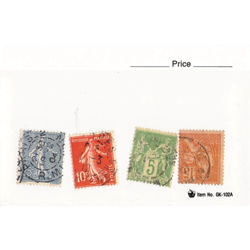France 4 different of 4 total stamps included  (SC0_239)