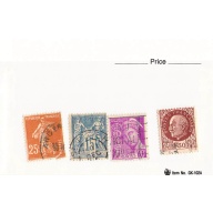 France 4 different of 4 total stamps included  (SC0_240)