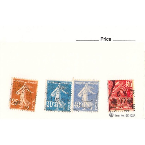 France 4 different of 4 total stamps included  (SC0_241)