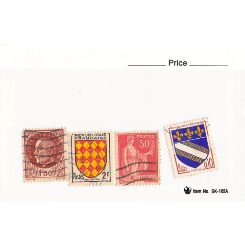 France 4 different of 4 total stamps included  (SC0_249)