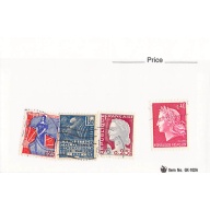 France 4 different of 4 total stamps included  (SC0_253)