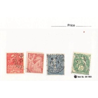 France 4 different of 4 total stamps included  (SC0_281)