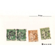 France 3 different of 4 total stamps included  (SC0_302)